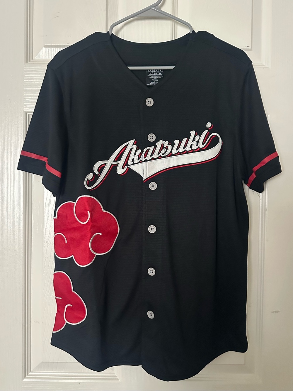 Akatsuki Black & Red Baseball Jersey